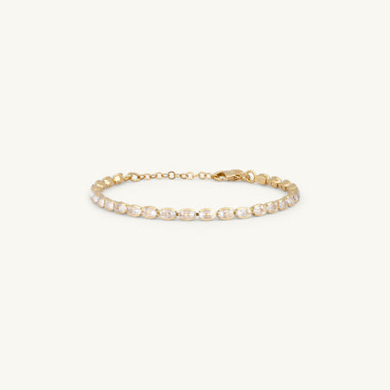 Bracelet maxi Adèle – doré or 24k recyclé, fait main en Provence | KariBoo Bijoux