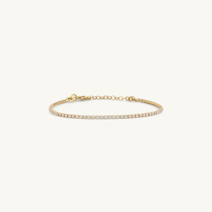 Bracelet fin Adèle – doré or 24k recyclé, fait main en Provence | KariBoo Bijoux