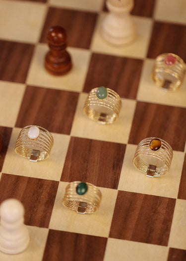 Bague Eléna pierre fine