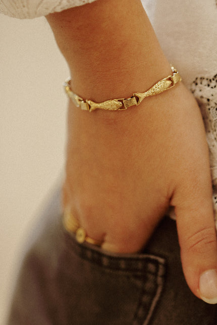 Bracelet Ondine – porté | KariBoo Bijoux