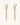 Boucles d'oreilles Olivia chaine Kariboobijoux