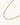 Collier fin Sofia – porté | KariBoo Bijoux