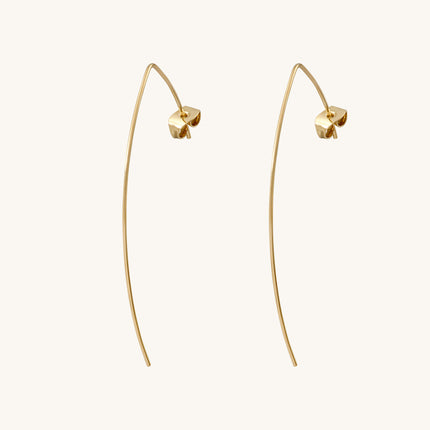 Boucles d'oreilles Elsa – dorées or 24k recyclé, faites main en Provence | KariBoo Bijoux
