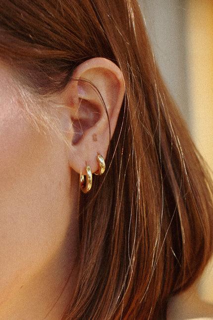 Créoles Ninon – portées | KariBoo Bijoux
