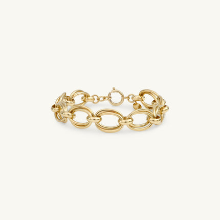 Bracelet Ninon perles – doré or 24k recyclé, fait main en Provence | KariBoo Bijoux