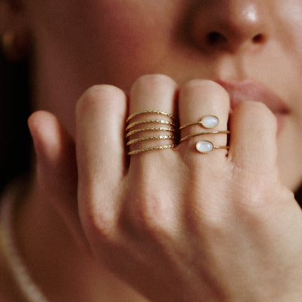 Bague Cinq Rangs Emma 2 kariboobijoux