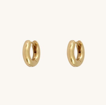 Créoles Ninon – dorées or 24k recyclé, faites main en Provence | KariBoo Bijoux