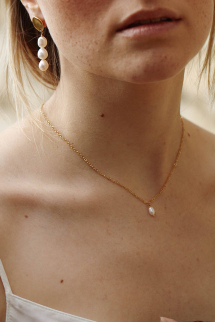 Collier de dos Marion – détail chaîne | KariBoo Bijoux