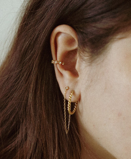 Boucles d'oreilles Chaine Safia 2 Kariboobijoux
