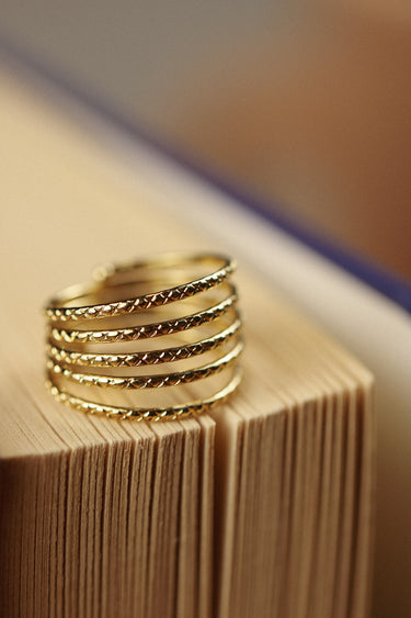 Emma Five Row Ring