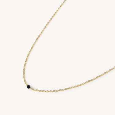 Collier Lola noir onyx Kariboobijoux
