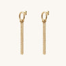 Boucles d'oreilles Olivia chaine Kariboobijoux