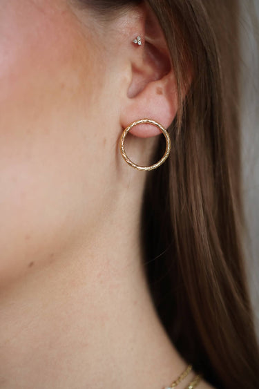 Boucles d'oreilles Laura cercles