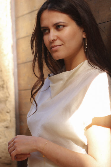 Boucles d'oreilles Charlotte Perles