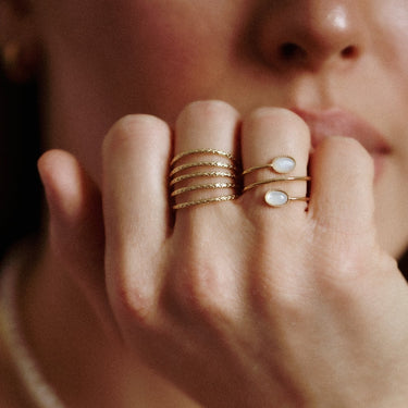 Bague Cinq Rangs Emma 2 kariboobijoux