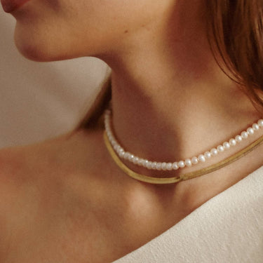 Collier Manon rivière de perles