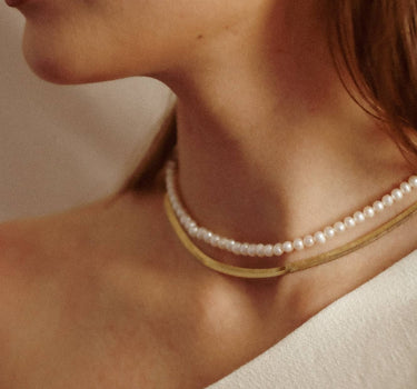 Collier Manon rivière de perles