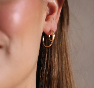 Laura Double Hoop Earrings