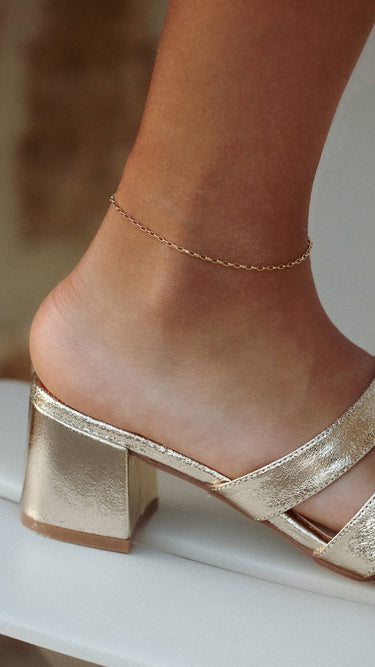 Chaine de cheville Anna 4 Kariboobijoux