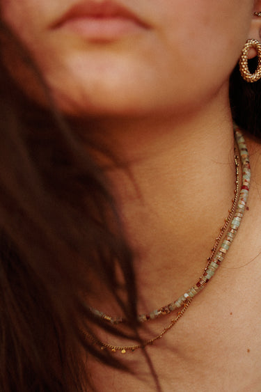 Navy Necklace