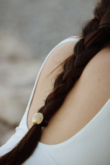 Chouchou Calypso – vue portée | KariBoo Bijoux
