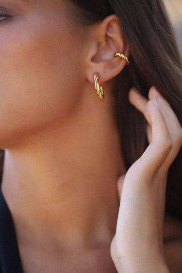 Créoles Carmen – détail | KariBoo Bijoux