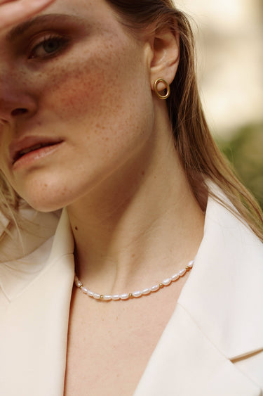 Collier Anna perles d'or