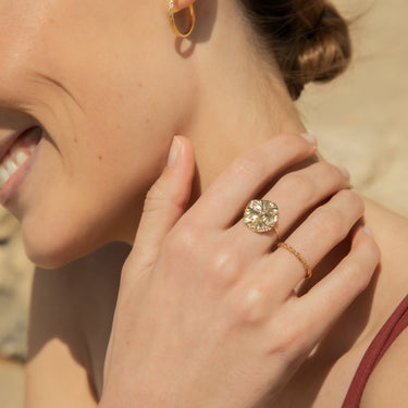 Bague Pensée Kariboobijoux